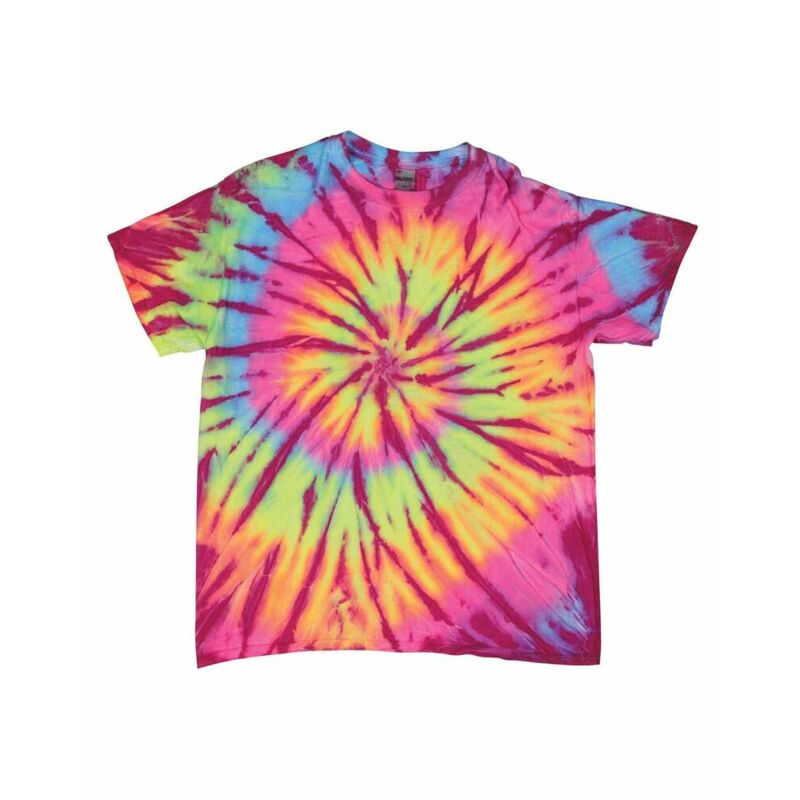 Youth Neon Rush Tie-Dyed T-Shirt Thumbnail