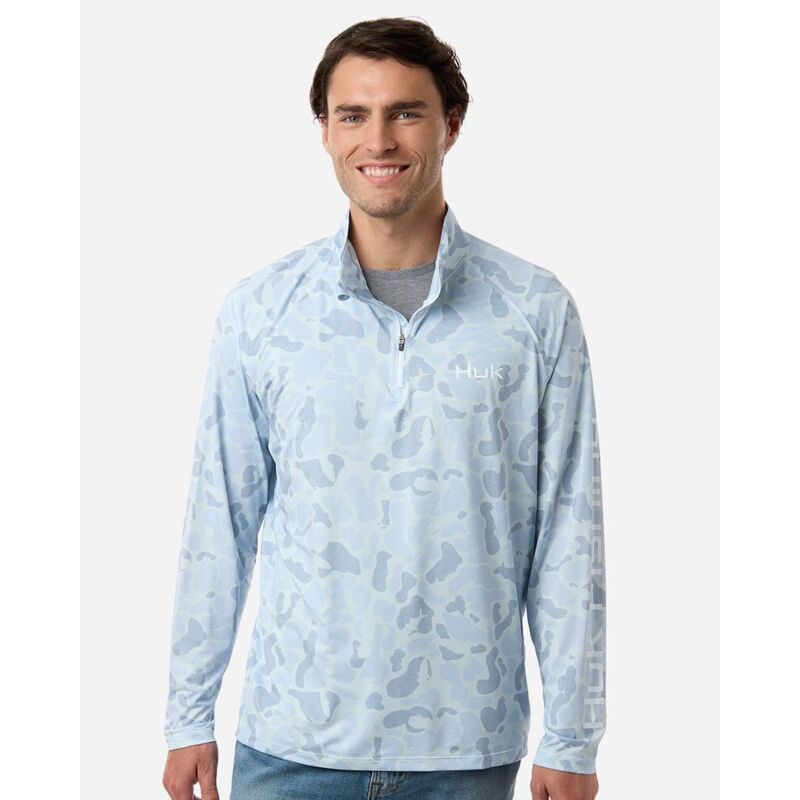Men's Airweight KC Printed Quarter-Zip Pullover Thumbnail
