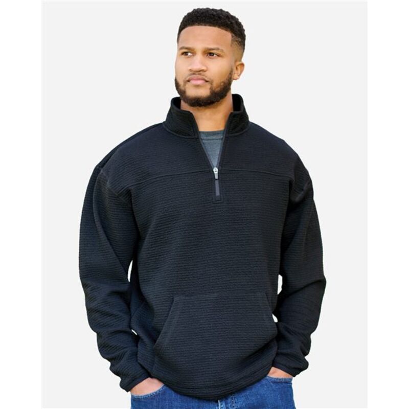 Unisex Pebble Fleece Quarter-Zip Pullover Thumbnail