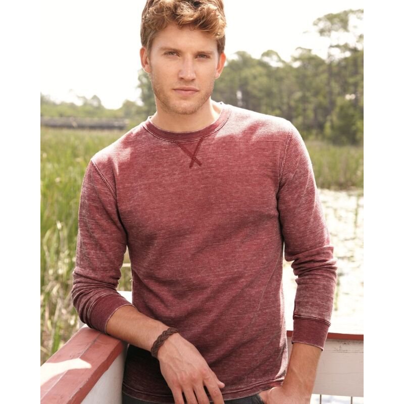 Men's Vintage Zen Thermal Long Sleeve T-Shirt Thumbnail