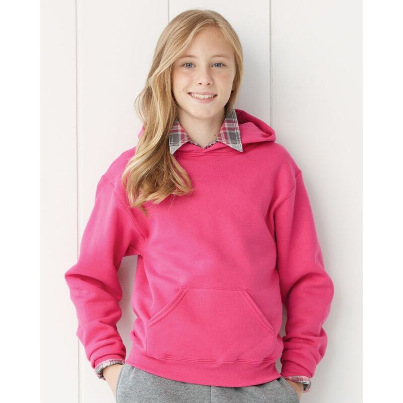 Youth NuBlend® Hooded Sweatshirt Thumbnail