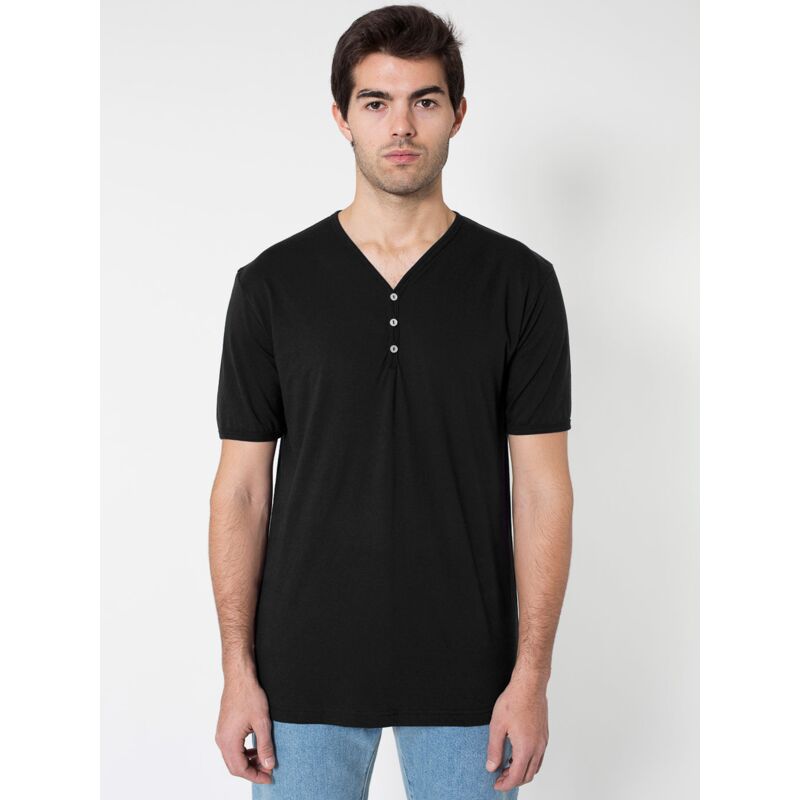 2471 Fine Jersey S/S Henley Thumbnail
