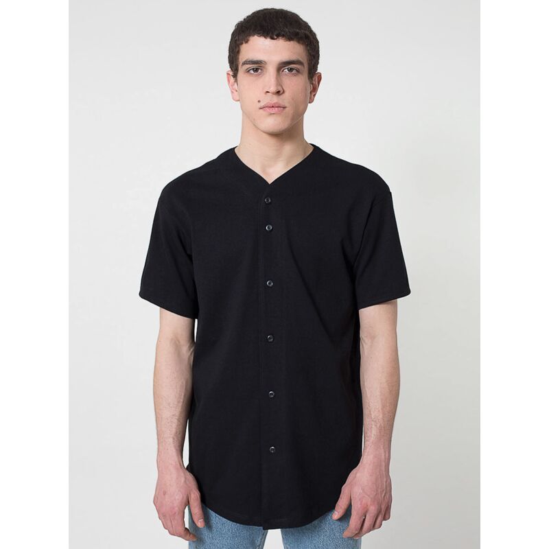 1403 Thick Knit Jersey Baseball Tee Thumbnail