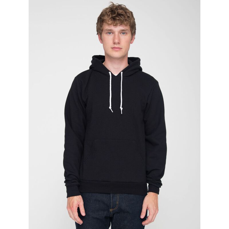 F498 Flex Fleece Drop Shoulder Pull Over Hooded Sweatshirt Thumbnail