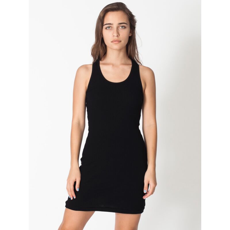 3335 2x1 Rib Racerback Dress Thumbnail