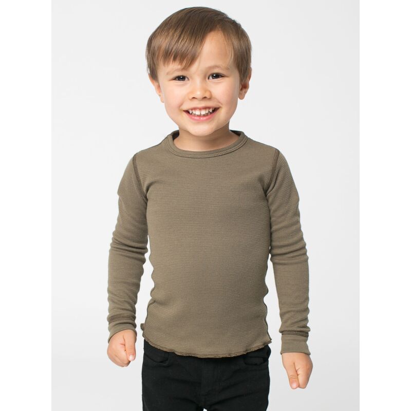 T107 Toddler Baby Thermal L/S T-Shirt Thumbnail