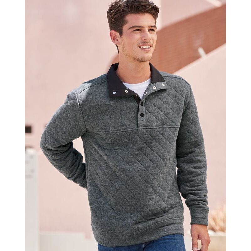Men's Quilted Half-Snap Pullover Thumbnail